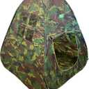 Vokodo Kids Pop Up Camouflage Play Tent Foldable Indoor Outdoor Camping Style Camo Hunting Pretend Play Army Playhouse Boosts Imagination Creative Learning Perfect Toy for Children Boys and Girls