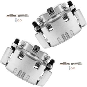 cciyu 18B4895 18B4894 Rear Left & Right Brake Calipers With Bracket For Dodge For Ram 1500 2006-2008,For Dodge For Ram 2500 2003-2008,For Dodge For Ram 3500 2003-2008