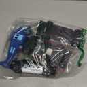 JOYIN 4 Packs Emergency Vehicle Toy Playsets, Friction Powered Vehicles with Light and Sound, Including Fire Truck, Ambulance, Play Police Car and Helicopter, Toddler Kids Boys Gifts