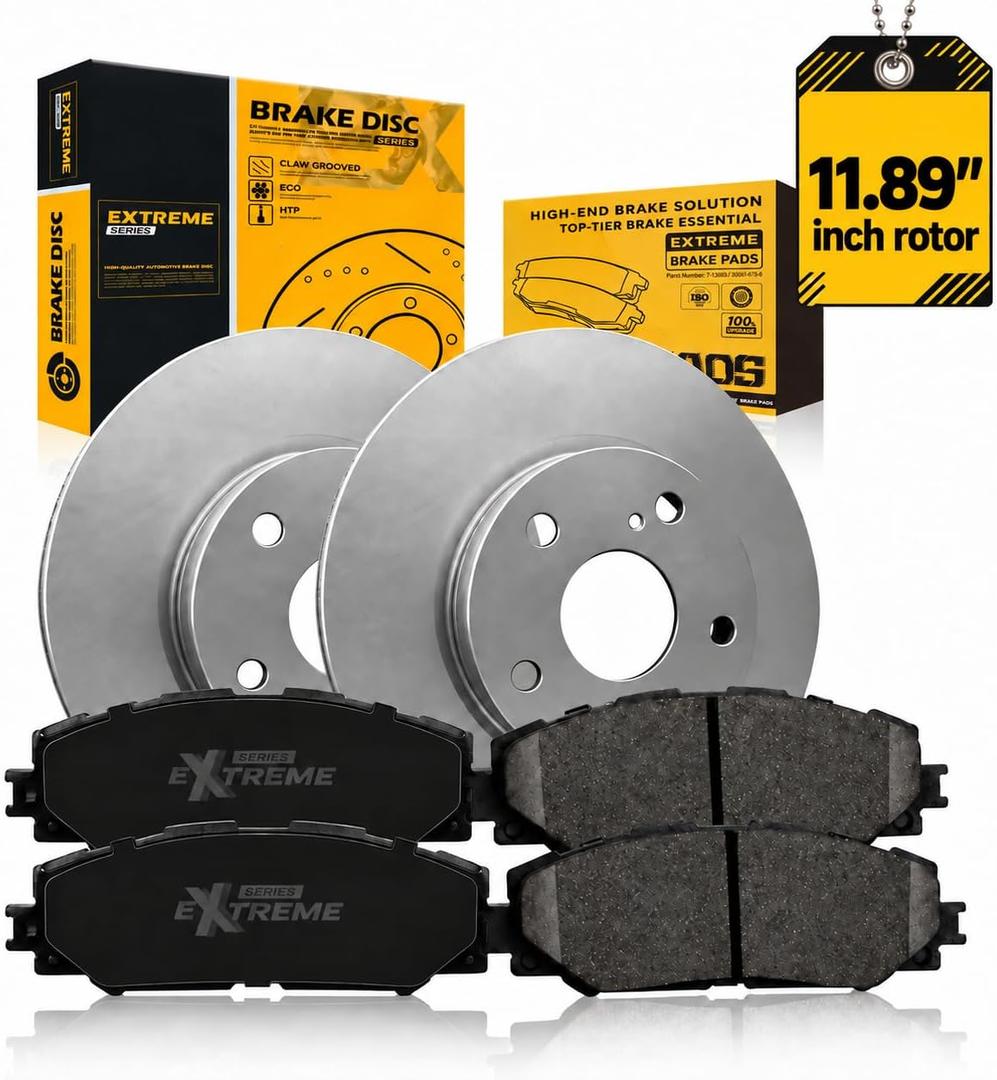 TOVASTY Rear E-Coated Brake Kit for Hyundai Tucson 2016-2021
11.89" inch rotor Brake Rotors and Carbon Ceramic Brakes Pads for 2017-2022 Kia Sportage