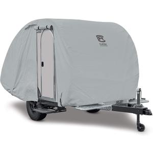Classic Accessories Over Drive PermaPRO Teardrop Trailer Cover, Fits 8' - 10'L x 5'W Trailers