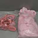 24 Pcs Spa Headband and Mini Hair Brush Bulk Spa Party Favor Include 12 Skincare Headbands with Bow 12 Dry Hairbrush for Women Skincare Gift Sleepover Party Supplies(Pink)