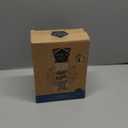 HOME EC Stainless Steel Salt and Pepper Grinder Set of 2 - Adjustable Ceramic Sea Salt Grinder & Pepper Grinder - Glass Salt and Pepper Shakers - Pepper Mill & Salt Mill W/Funnel - Black and White