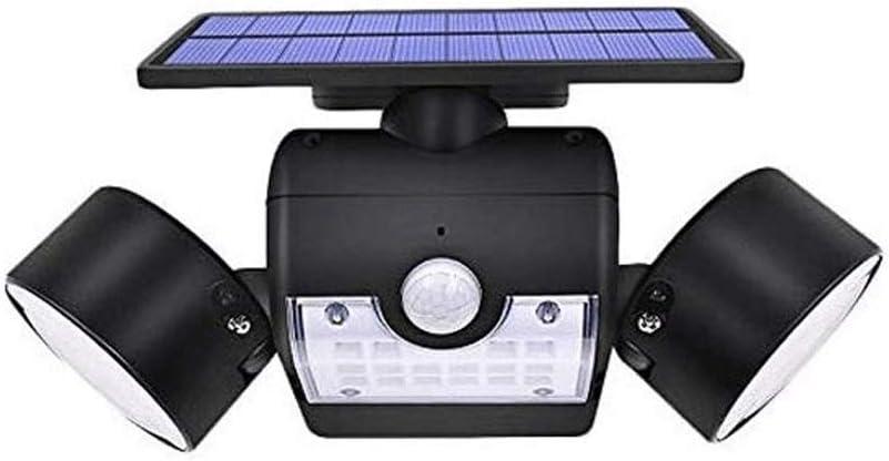 Wall sconces Led Solar Outdoor Waterproof, One for Two Lamp Holders, Suitable for Courtyards, Gardens, Villas, Etc Exterior Light Fixture