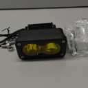 motoparty Upgrade Headlight Kit Fits for Talaria Sting R MX4 Sur-Ron Segway X260, with Adapter Harness, 20W 6000-6500K Upgrade Motorcycle Lights Bars Led Headlamp 3 Inch (Update)