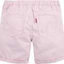 Levi's Girls' Pull on Midi Shorts (Pink)