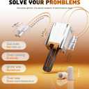 [Upgrades] 316489400 5304534663 Igniter, Fit for Frigi-daire Gas Oven Igniter, Ken-More Model 790 Oven Igniter, 316428500, 316428501, 5304462661, 1197384, AP3963540, PS1528534, EAP1528534, By BOGDA