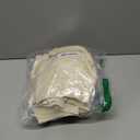 4 Pcs Women's Workout Sets Pilates Exercise Outfit Ribbed Scoop Neck Sports Bra Shorts Leggings Gym Clothes Set Large