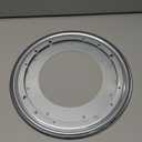 Lswteiz 12Inch Round Lazy Susan Turntable Bearing Plate, Rotating Swivel Base with 1000lbs Load Capacity, Turntable Base for Serving Tray, Kitchen (12IN-Silver-1Pcs)