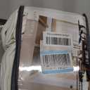 72 Inch Pinch Pleated Linen Curtains 2 Panels for Living Room Bedroom Memory Training Shaped Cream Birch Semi Sheer Short Pleat Drapes with Hooks Rings Back Tab Window Curtain Cabin Closet 40x72 (Natural)