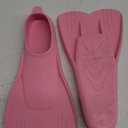 Cressi Short Floating Swim Fins to Learn to Swim - For Kids 1 Years Old and up - Mini Light: designed in Italy (EU 32/33 | US 13.5 K / 1 Y (age 6/7), Pink)