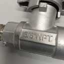 M MINGLE Ball Valve Pressure Washer, 3/8" Quick Connect Ball Valve for Power Washer Hose, 5000 PSI