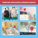 Crochet Kit for Beginners,Crochet Animal Kit 2 Octopus for Adults and Kids with Step-by-Step Video Tutorials,DIY Knitting Supplies,40% Extra Practice Yarn