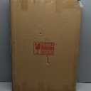 AAZZKANG Rectangular Wall Mirror Decorative Wood Framed Mirrors Large 28"x20" for Farmhouse Bedroom Bathroom Living Room Entryway Hanging Home Decor (White)