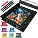 Puzzle Mat Roll Up 1500 1000 500 Pieces Portable Puzzle Board/Table Saver Mats, Smooth Top & Non-Slip Felt Bottom with 6 Sorting Trays, Storage Bag, Inflatable Roller