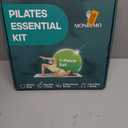 Pilates Home Workout Kit 7pc Pilates Set for Women with Toning Ring (Magic Circle), Mini Ball & Resistance Bands. Full Mat Pilates Equipment for Yoga, Core & Stretching at Home