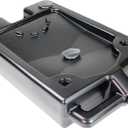 Chapin 12 Quart (11.4 Liter) Low Profile Oil Drain Container, Fits Most Vehicles, Made with Recycled Materials, Black, Polyethylene (PE)