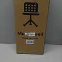 Vekkia Sheet Music Stand-Metal Professional Portable Perforated Music Stand with Carrying Bag,Folding Adjustable Music Holder,Super Sturdy suitable for Instrumental Performance & Band & Travel (32-56inch)