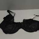 Wirefree Lift Everyday Mesh Bras for Big Bust (Black,36DD)
