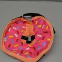 Supet Inflatable Dog Cone Collar Alternative After Surgery, Doggie Neck Donut Collar Recovery ECollar for Post Surgery, Soft Dog Cone for Small Medium Puppies Cats (S(Neck 7"-9.5"))