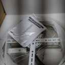 ykolupty 9-Lights Silver Staircase Chandeliers Crystal Bubble Raindrop Pendant Chandelier 100'' High Ceiling Living Room Crystal Chandeliers Dimmable 2700-6000k LED Loft Ceiling Lighting