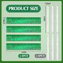 10 Pcs St. Patrick's Day Parade Float Gold Green Decoration with Foil Fringe Garland Set of 4 and Metallic Twist Garland Set of 6 Shiny Metallic Tassel Banner Ideal for Parade