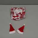 40pcs Mini Santa Hats Tiny Christmas Hats for Crafts Pets Bottle Topper Red Home Christmas Decor 2 3 inch Bulk Set