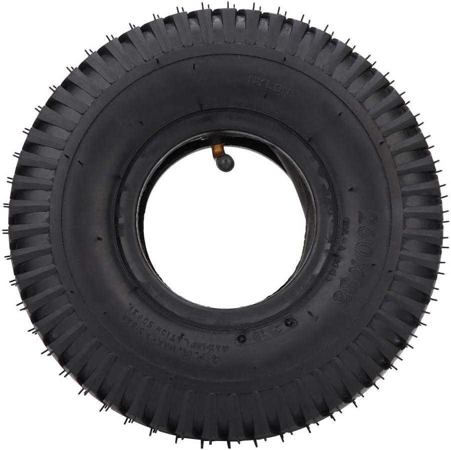 Dioche Wheelchair & Mobility Scooter Tires, 3.00-4/260X85 Solid Rubber Tires, Replacement for Electric Wheelchair & Scooter