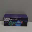 150FT Permanent Outdoor RGB Lights - Waterproof Smart LED Eaves Lights with App/Remote Control, Music Sync & DIY Scenes, Perfect for Christmas, Halloween, Parties & Daily Decor, Ideal for House Roof