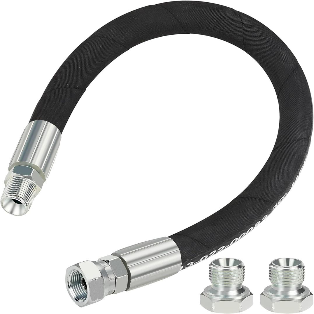 3/8-Inch NPT Engine Drain Port Oil Changing Hose for STAN1438 1723165SM 116-4924, Reusable Oil Change Draining Tube Aid Tool, 18" Length