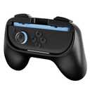 2 x Linkhood 2 Pack Joy-Con Controller Hand Grips for Nintendo Switch 2 2025 Released [2 Pack], Ergonomic Wear-resistant Comfort Handles Holder for Joycon (Black+Black)