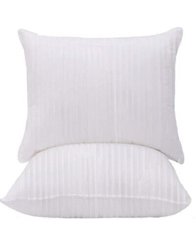Hotel Quality Bed Pillows for Sleeping 2 Pack Standard Size Set of 2 100% Cotton
