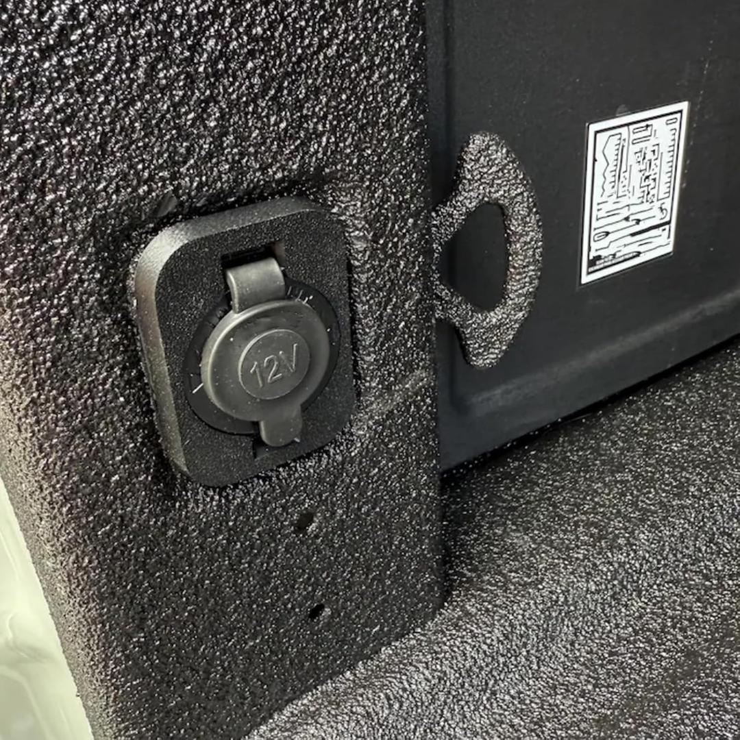 12V Cigarette Socket Kit for Ford Maverick Flexbed (2022+), 12V USB Charger Kit for Ford Maverick Flexbed E-DIY Adapter Replacement with Wires (Cigarette Socket)