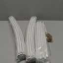 Metal Arch for Ceremony, 6.5 Feet Double Round Backdrop Stand, Circle Balloon Arch Stand with Base for Wedding Birthday Party Baby Shower Decoration, Indoor and Outdoor, White