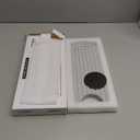 faucet mat for kitchen & bathroom stone drying mat for kitchen counter sink faucet mat splash guard behind faucet diatomite stone sink tray Sleek Curved Edge(light gray,23.6" x 4")