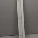 Cordless Light Filtering Mini Blind, 30 x 64 in, Pearl White