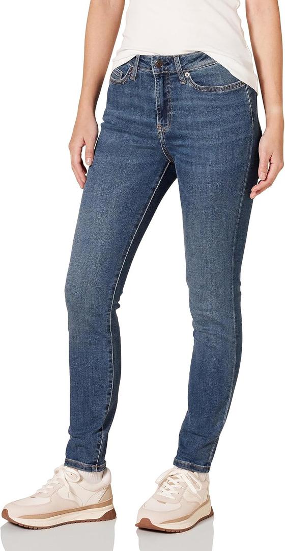 Amazon Essentials Women's Pull-On Mid Rise Stretchy Knit Jegging 10 Long