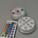 Birdi Disc Golf Beacon -2Pack - Magnetic LED Disc Golf Basket Lights-Remote Controlled-Waterproof-Multi Colored-Glow Disc Golf-Night Disc Golf