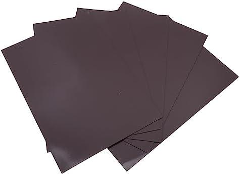 Unomor 4 Pcs 10" x 10" Sticky Rectangle Magnets with Adhesive Backing for DIY Fridge Decor Household Adhesive Magnet Patches for Crafting and Organizing Small Items