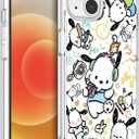 Compatible for iPhone 14 Case, Design Everyday Soft-Grip TPU Phone Clear Case(Pochacco-4) (Picture-9)