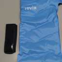 REVIX Full Leg Ice Pack Wrap Around Entire Leg, Reusable Gel Cold Wrap for Hip, Thigh and Knee, Soft Cold Compress Ice Pack Sleeve with 3 Straps