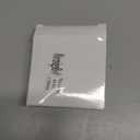 4 Pcs Self Adhesive Door Stoppers, Stainless Steel Floor Door Stop Wall Protector, Half Dome Floor Gate Stopper for Living Room, Bedroom, Bathroom, Office (Bronze)