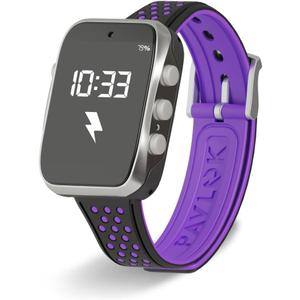 Pavlok Shock Clock MAX | Smart Alarm Watch with Electric Zap, Sleep & Heart Rate Tracking, Backlit Screen, and Comfortable Silicone Band