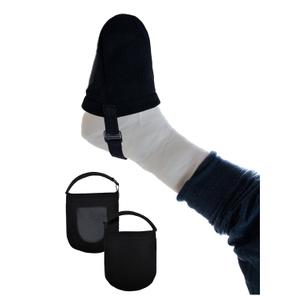 1 Pack Cast Sock Cover for Foot, Cast Socks Over Cast for Women Men, Soft Warm Cast Toe Protector, Non-slip Adjustable Cast Socks for Adults, Socks for Casts Foot