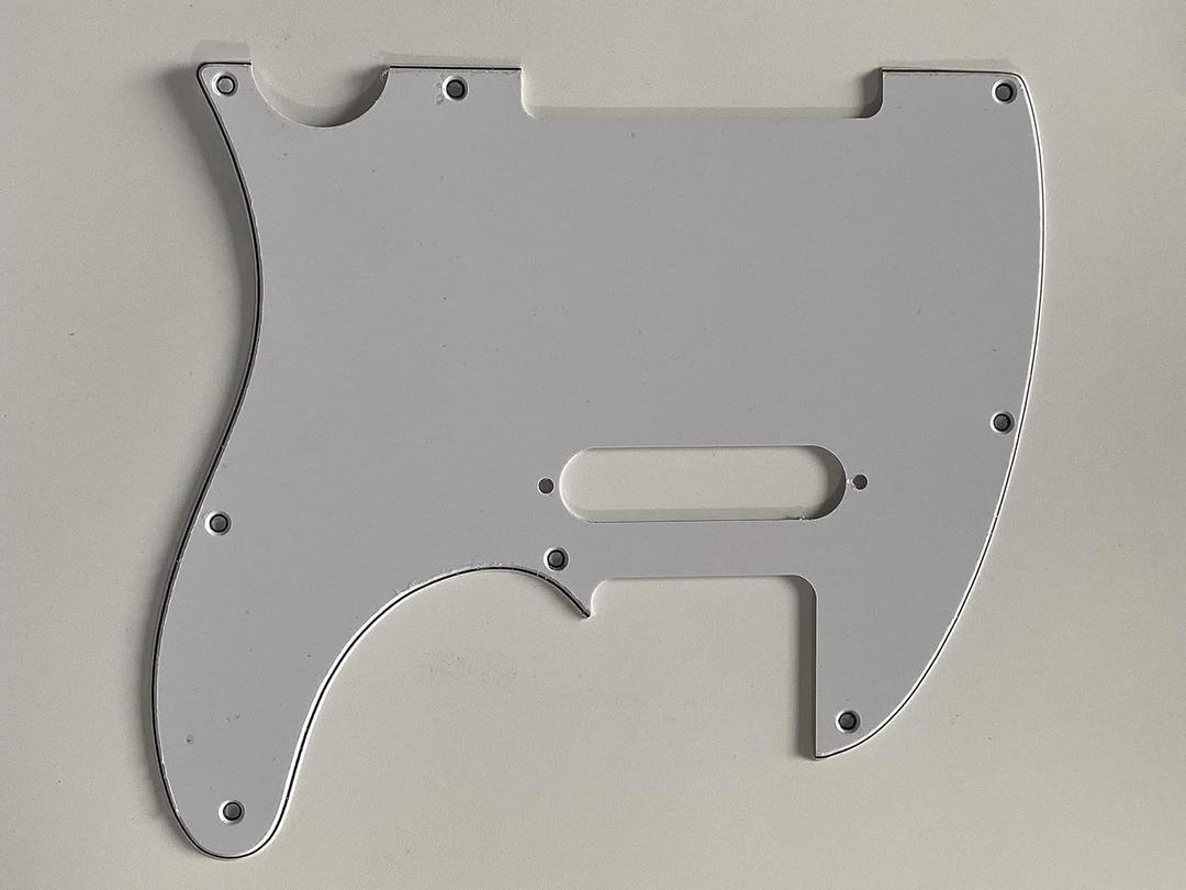 For Fender Tele 1962 Stratocaster Pickup Style Guitar pickguard (3 Ply White)