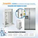 241860803 Ice Container Bucket Assembly Compatible with Frigidaire Kenmore Crosley Westinghouse & Gibson Refrigerator Replace# AP4300918, 1376941, 218842802
