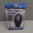 2025 TV Antenna for Smart TV and Old TV, 2800+ Miles Range HD Digital TV Antenna Indoor with 360 Signal Strongest Booster, Supports Local Channels 1080P 4K Reception for Home, RV, Camping (35ft)