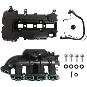 Engine Valve Cover & Intake Manifold Kit Fit for Chevy Cruze 1.4L 2012-2015, Fit for Chevy Sonic Trax 1.4L 2013-2019, Fit for Buick Encore 1.4L 2013-2019, OE# 615-380 264-968 25200449 25198874