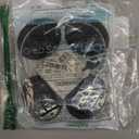 Refrigerator Lock, Heavy Duty Fridge Lock, Combination Lock for Refrigerator Cabinets, Drawers, Safety, Easy Install No Keys Needed (Black-2Pack)