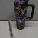 Hunter Gifts for Men Dad Grandpa Husband Boyfriend, Hunting Tumbler with Handle for Men, 40oz Stainless Steel Insulated Tumblers, Hunter's Gift for Birthday Christmas Father's Day